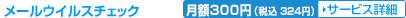 ���[���E�C���X�`�F�b�N�@���z315�~�i�Ŕ�300�~�j�@�T�[�r�X�ڍ�